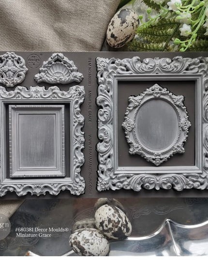 Redesign With Prima -  Miniature Grace Decor Mould