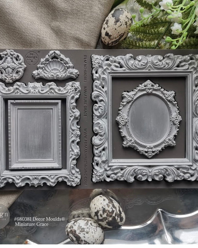 Redesign With Prima -  Miniature Grace Decor Mould