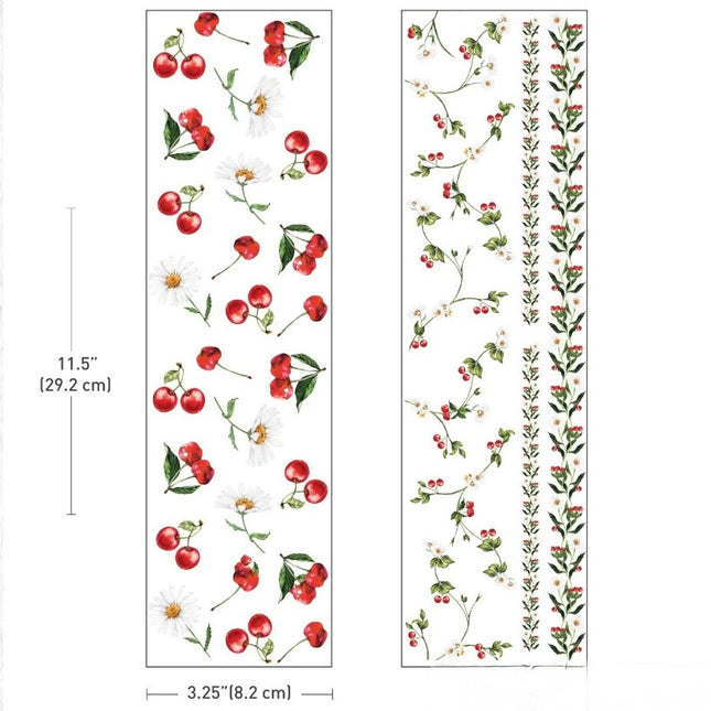 Redesign with Prima - Daisy Cherry Delight Luxe Transfer