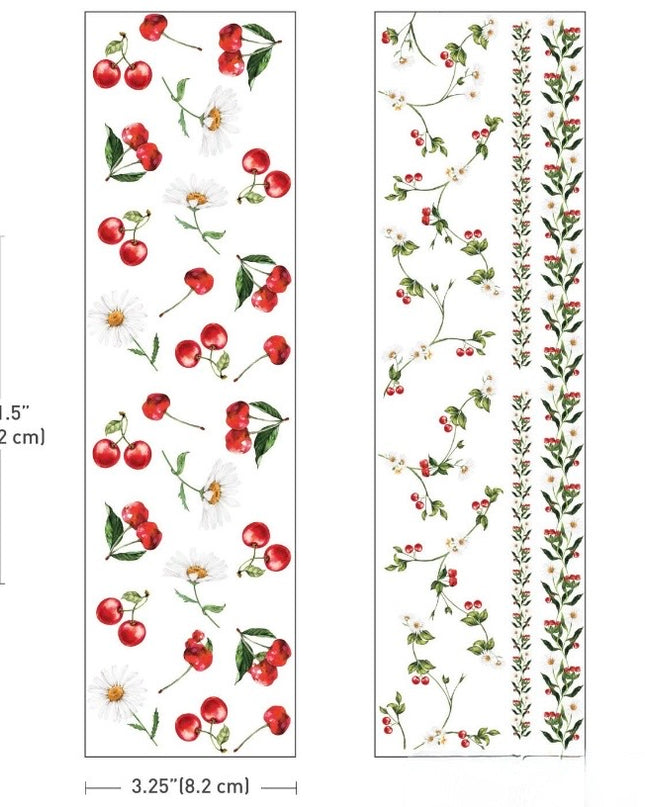 Redesign with Prima - Daisy Cherry Delight Luxe Transfer