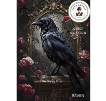 Posh Papers Raven