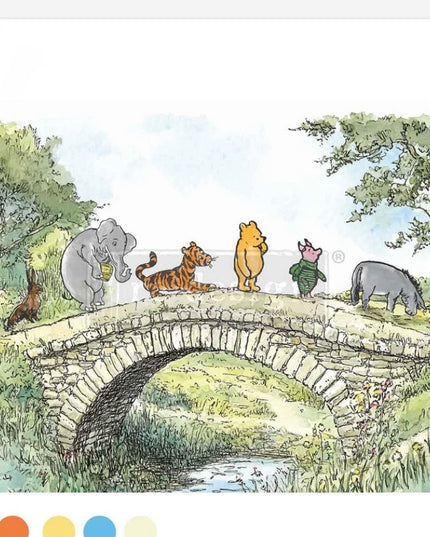 Redesign With Prima - A3 Decoupage Paper - Willowmist Meadow