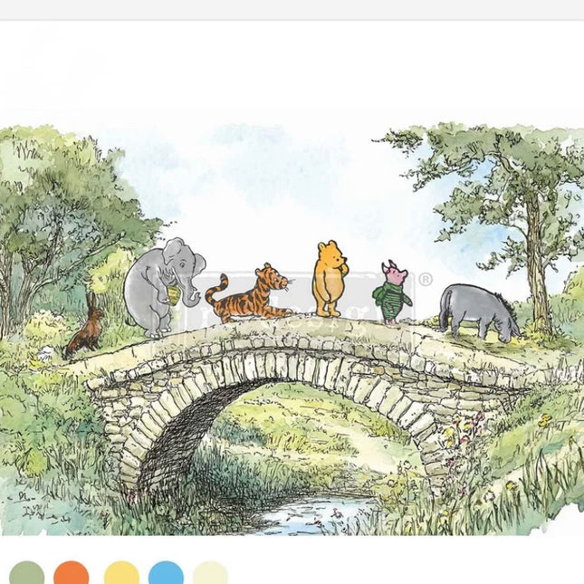 Redesign With Prima - A3 Decoupage Paper - Willowmist Meadow