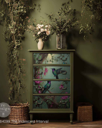 Redesign With Prima The Iridescent Interval Decoupage Paper