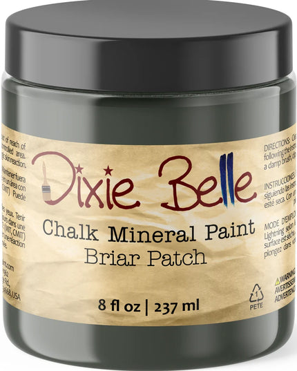 Briar Patch - Dixie Belle Chalk Mineral Paint - Charcoal Green Furniture Paint - All Sizes