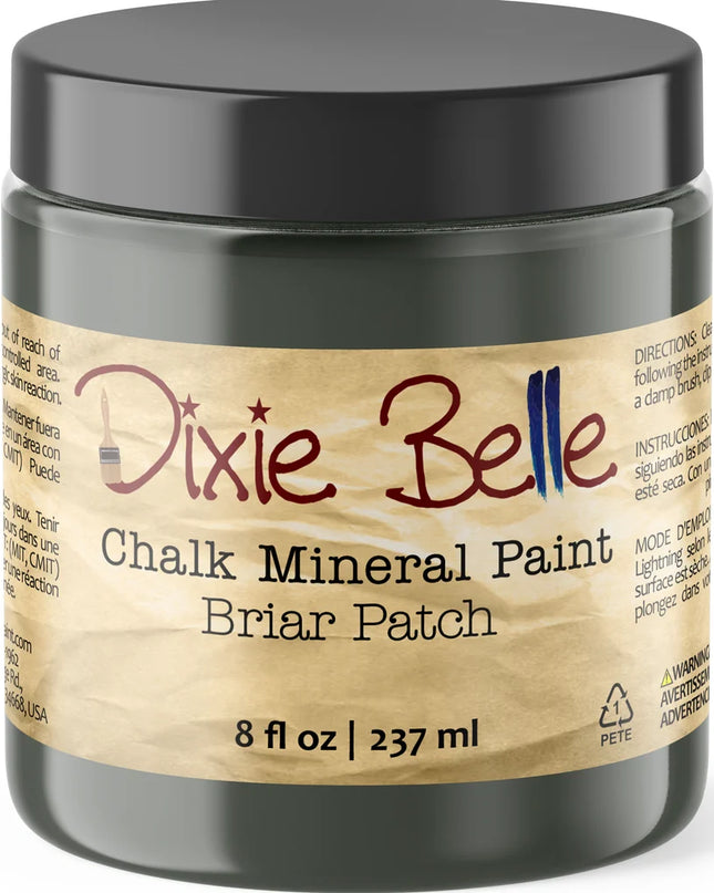 Briar Patch - Dixie Belle Chalk Mineral Paint - Charcoal Green Furniture Paint - All Sizes