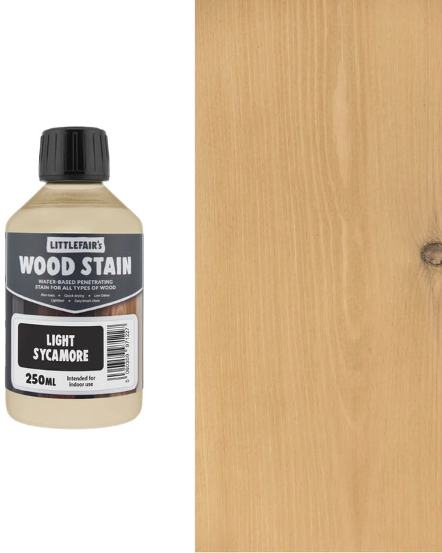 Littlefairs Wood Stains Light Sycamore