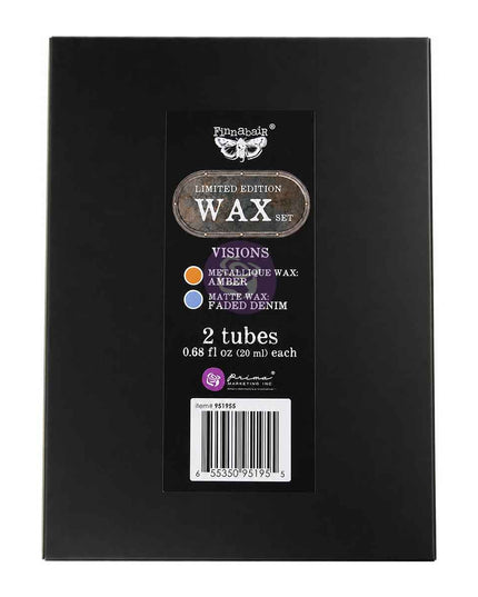 Redesign With Prima Finnabair Visions Metallique + Matte Wax Set Limited Edition