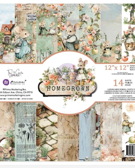 Redesign With Prima Home Grown 12x12 Paper Pad