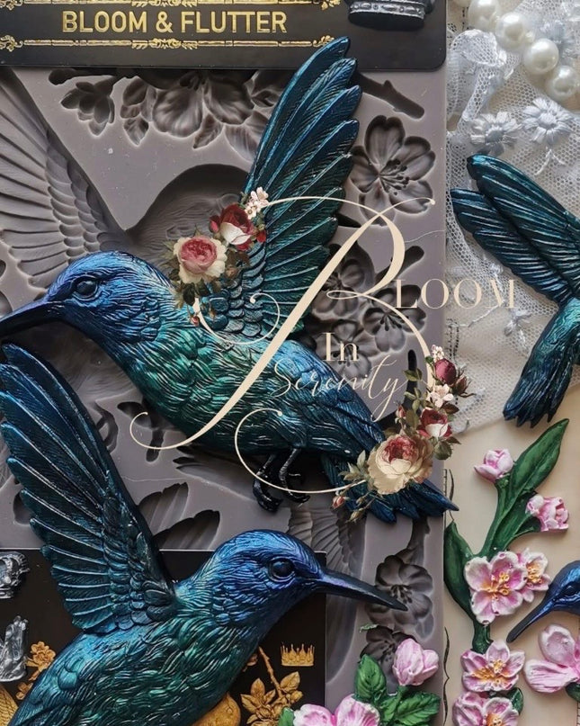 Redesign With Prima - Bloom & Flutter Hummingbird Decor Mould