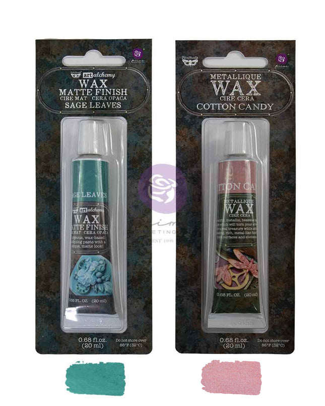 Redesign With Prima Finnabair Orchard Metallique + Matte Wax Set Limited Edition