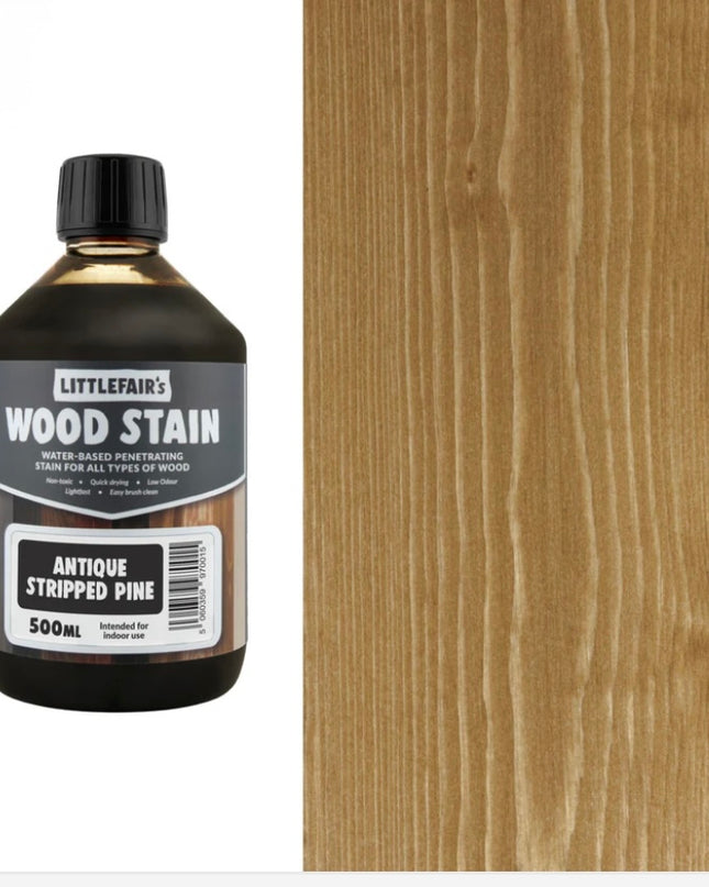 Littlefairs Wood Stains Antique Stripped Pine