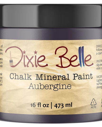 Dixie Belle Aubergine Purple Chalk Mineral Paint