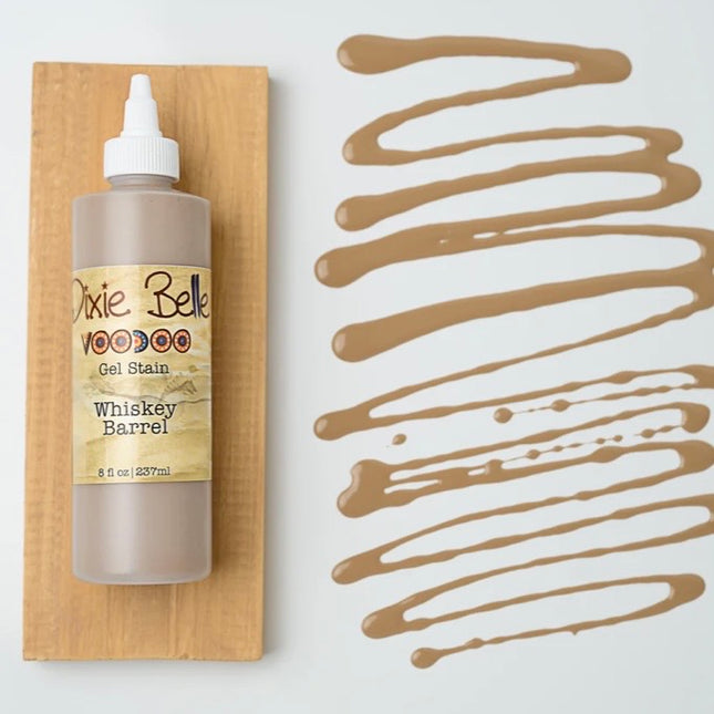 Dixie Belle VooDoo Gel Stain Water Based Whisky Barrel