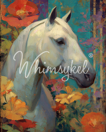 Whimsykel Designs Guardian Spirit Horse Decoupage Paper