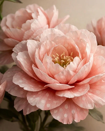 Mint by Michelle -  Polka Dots Rose Decoupage Paper