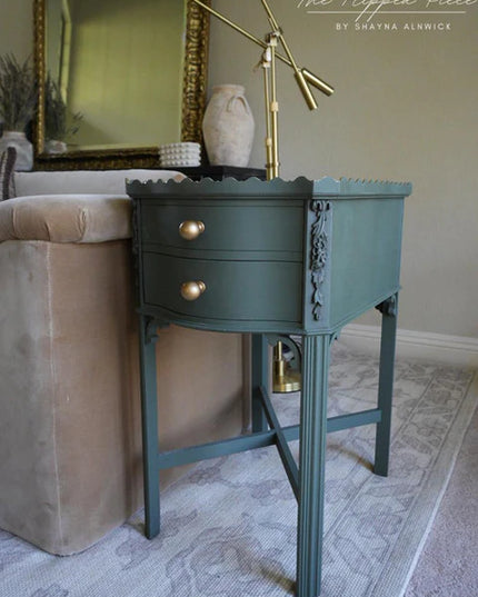 Briar Patch - Dixie Belle Chalk Mineral Paint - Charcoal Green Furniture Paint - All Sizes