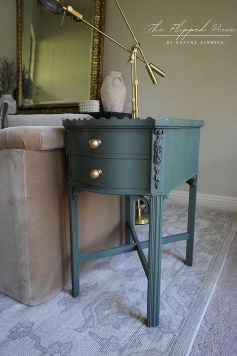 Briar Patch - Dixie Belle Chalk Mineral Paint - Charcoal Green Furniture Paint - All Sizes