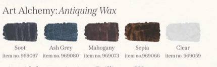 Redesign with Prima Art Alchemy Antiquing Wax Sepia