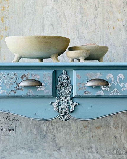 Redesign with Prima House of Damask Silver