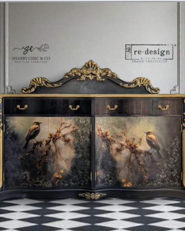Redesign by Prima Rustic Refuge A1 Decoupage Fiber paper
