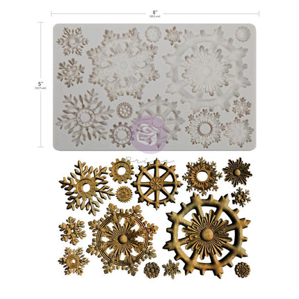 Prima Marketing - Frosty Gears Finnabair Decor Mould