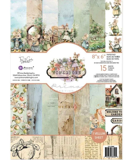 Redesign With Prima Home Grown 8x6 Paper Pad