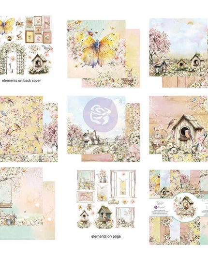 Redesign With Prima Among the Wildflowers 12x12 Paper Pad