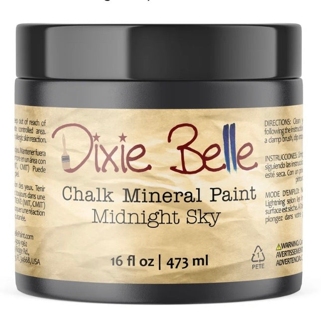 Dixie Belle MIDNIGHT SKY Chalk Mineral Paint