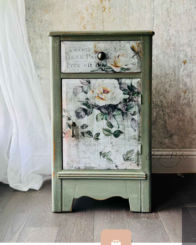 Redesign with Prima my garden whimsey decoupage paper 