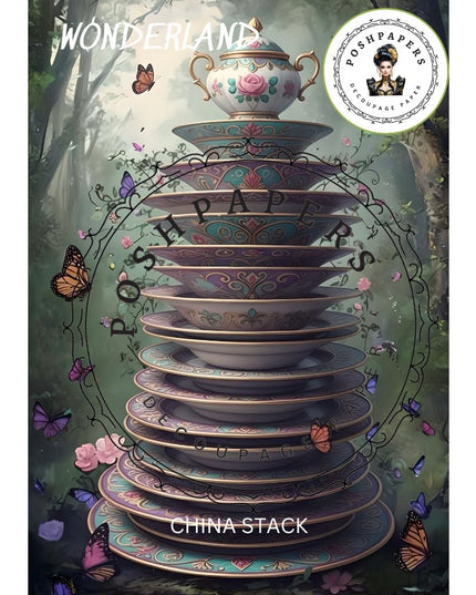 Posh Papers Decoupage Paper - China Stack