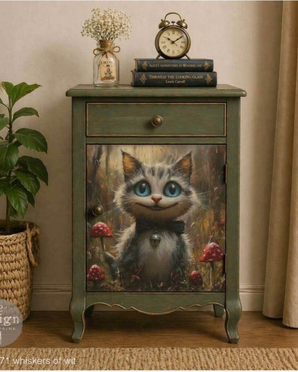 Redesign With Prima Whiskers Of Wit A3 Decoupage Paper