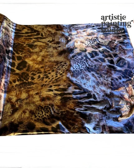 APS Foil - Fury & Flirty Metallic Animal Print Foil Textile Friendly