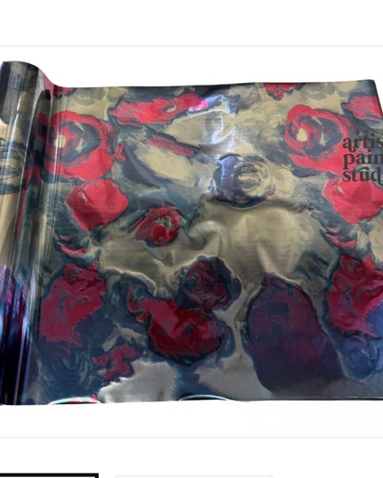 APS Foil - Sweet Whimsey Metallic Floral Print Foil Textile Friendly