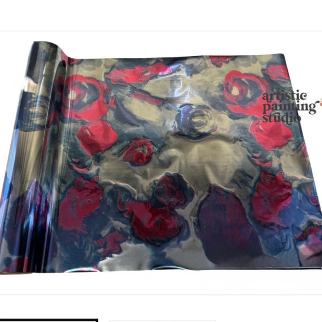 APS Foil - Sweet Whimsey Metallic Floral Print Foil Textile Friendly