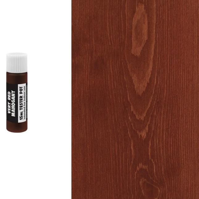 Littlefairs Wood Stains Very Red Mahogany