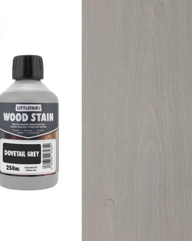 Littlefairs Wood Stains Dovetail Grey