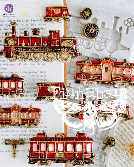 Prima Marketing - Steampunk Express Finnabair Train Decor Mould