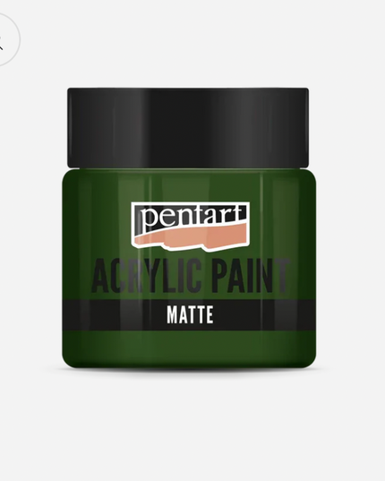 Pentart - Pine Green - Acrylic Paint Matte