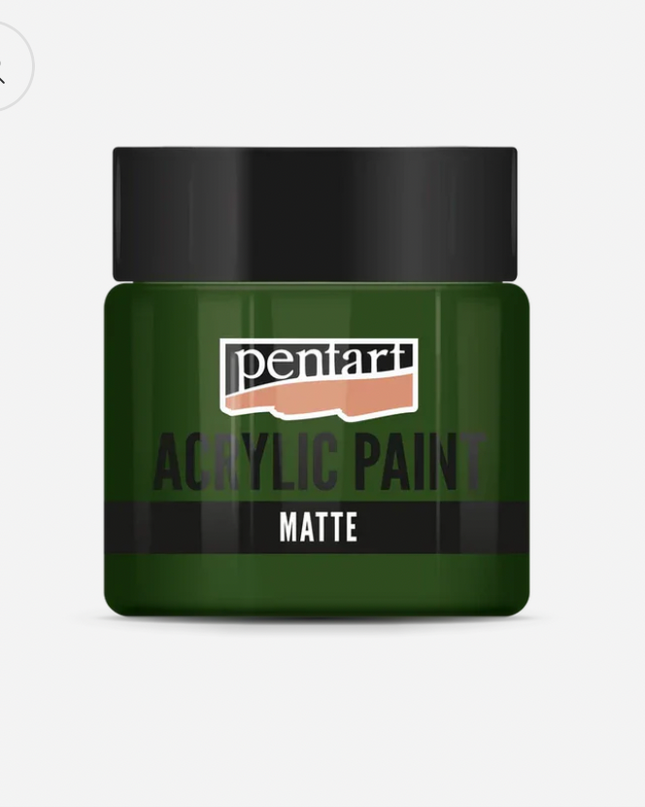 Pentart - Pine Green - Acrylic Paint Matte