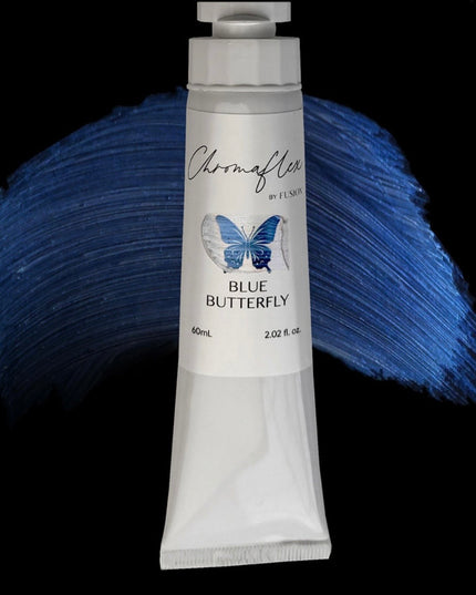Fusion Chromaflex Blue Butterfly Colour Shifting Metallic Paint