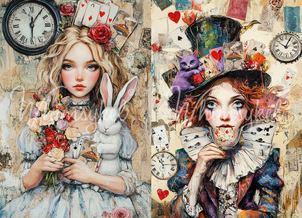 Whimsykel Designs Alison Mattie Duo Decoupage Paper