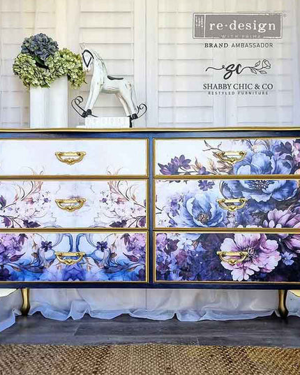 Redesign with Prima Serene Shadows decoupage paper