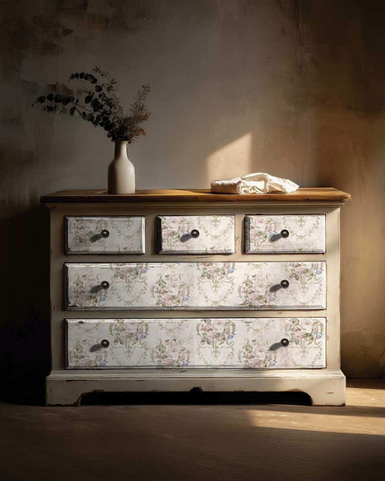 Redesign With Prima Victorian Tearoom A1 Floral Decoupage Paper