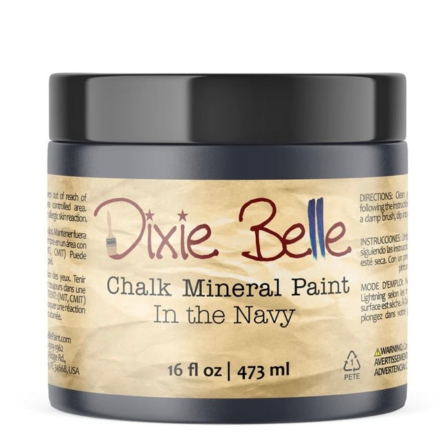 Dixie Belle IN THE NAVY Chalk Mineral Paint