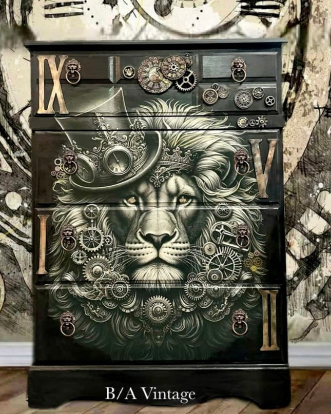 Mint by Michelle - Leonardo Lion Decoupage Paper