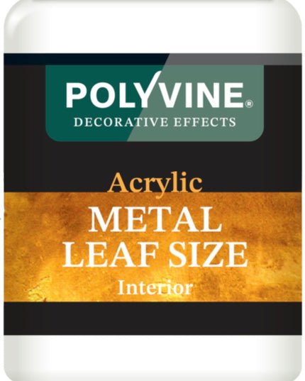 Polyvine Metal Leaf Acrylic Size - Metal Leaf Adhesive