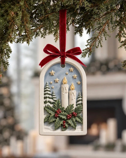 MelodyCast Paint-Tap-Play Christmas Ornaments Set of 6