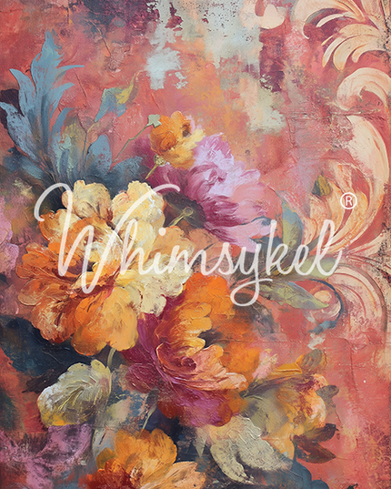 Whimsykel Designs Blooming Alchemy Decoupage Paper