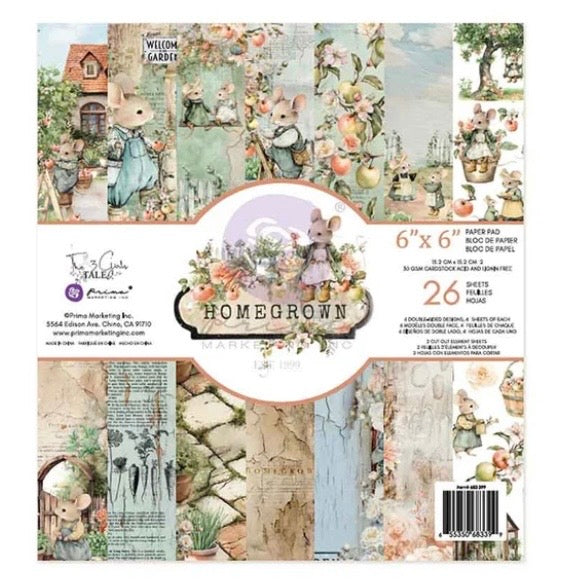 Redesign With Prima Home Grown 6x6 Paper Pad